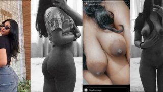 Hot Sexy Indian Instagram Baddie Flaunts Her Nude Body