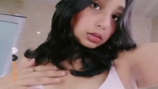 Very Pretty Looking Indian Baddie Fingers Her Pussy So Fast
