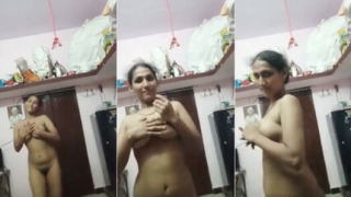 Naughty, Horny Indian Girl Flaunts Her Nude Body As She Teases