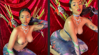 Nude Photos Of Indian Model “TamilThot sneha” Flaunting Her Boobs