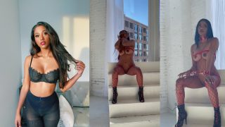 Princess Sitara Teases As She Flaunts Her Boobs In Net Dress
