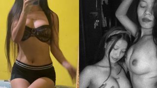 Model “your_darling_ochi” And Her Friend Poses Nude Together, Flaunting Boobs