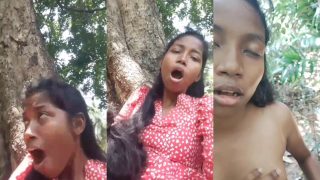 Intense Orgasm As Indian Tamil Girl’s Pussy Eaten In The Bush