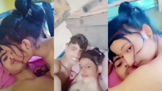 Loved Up Pakistani Couple Making Love On Bed, And Fucked