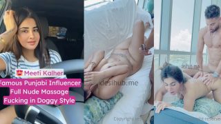 Meeti Kalher Fucked Doggy After A Massage