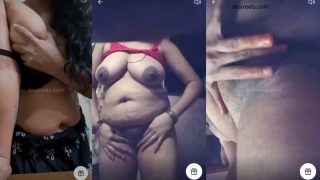 Telugu Celeb “Sujatha Simhadri” Plays With Her Boobs And Pussy In This Nude Video