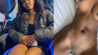 Mzansi South African Upcoming Rapper “Blaq-kiddoe” Flaunts Her Boobs And Pussy In Nude Photo