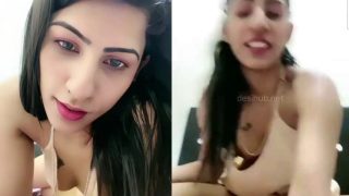 Indian Model “Vodka” Teases On Tango Live And Flashes Her Boob, Nipple