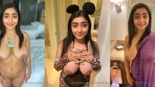 Indian Model “Baby Misaka” Flaunts Her Big Boobs In Nude Photos