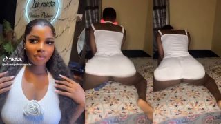 Nigerian Tiktoker “Oluwapelumimutiu” Twerking, Teasing Her Pussy