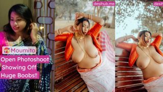Bong Model “Momita Saha” Flaunts Her Boobs In Nude Photos