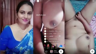 Horny Indian MILF “Navel” Flaunts Her Boobs And Rubs Her Pussy
