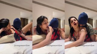 Indian Model “Lavanya Manikam” Groped On The Bed