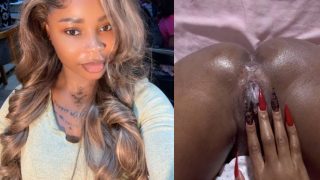 Adaoflondon Flaunting Her Wet Creamy Pussy In Nude Photo