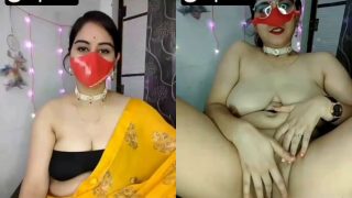 Desi Bhabhi Full Nude Video As She Flaunts Her Boobs And Rubs Her Pussy