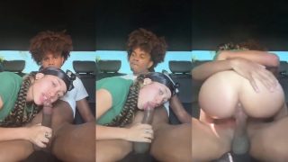 Mixed Race Girl Sucks Her Boyfriend’s Dick And Rides On It