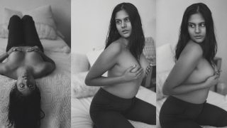Indian Model “Riya Keshary” Teasing Her Boobs