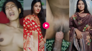 Indian Wife Moans Really Loud As She’s Fucked Hard By Her Husband On The Night After Their Wedding