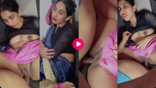 Indian Lady’s Lover Fucks Her Very Wet Pussy So Well