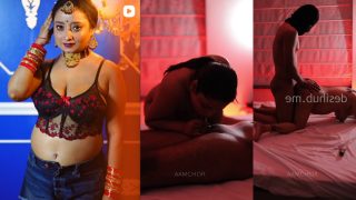 Indian Model “Sromona Choudhury” Sucks His Dick, And Fucked Doggy