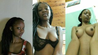 Beautiful Petite Kenyan Girl Flaunts Her Boobs And Standing Nipples In Nude Photos