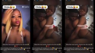 Nigerian Girl “Otida” Riding Her Boyfriend’s Dick In Aunty Shakira Challenge